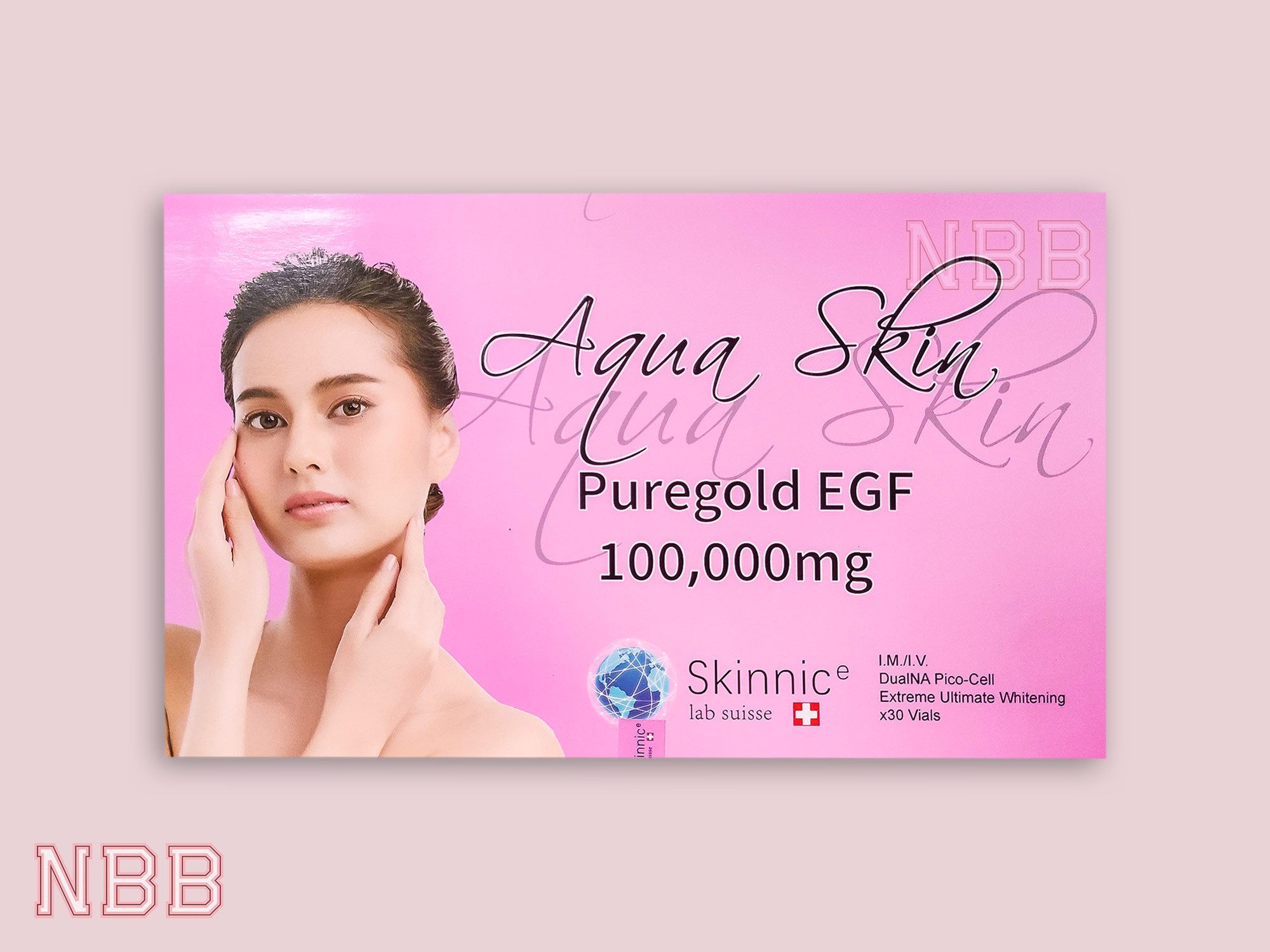 Aqua Skin Puregold EGF 30 sessions NBBGlutathionebyAbby