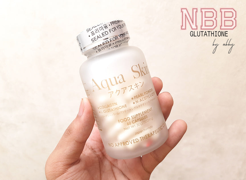 Aqua Skin Glutathione + Collagen Capsules made in Japan NBBGlutathionebyAbby Aqua Skin Glutathione + Collagen Capsules made in Japan NBBGlutathionebyAbby