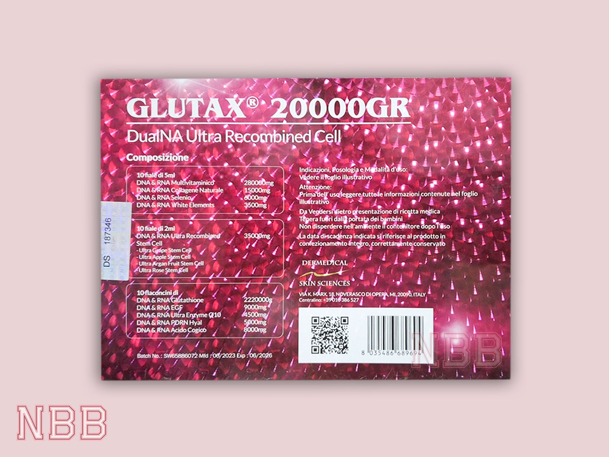 glutax glutathione NEW) Glutax 20,000GR – NBBGlutathionebyAbby