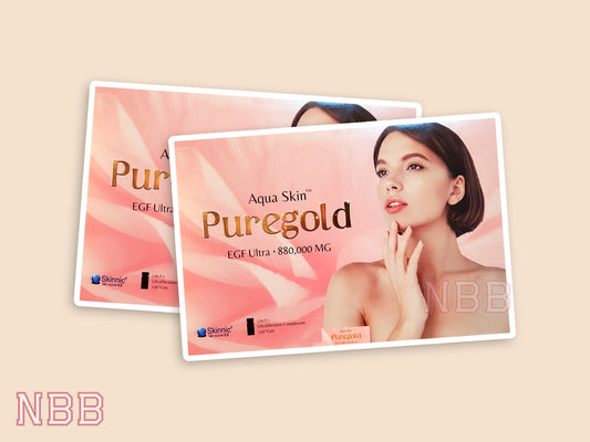 2x Aqua Skin Puregold EGF Ultra (30 sessions)