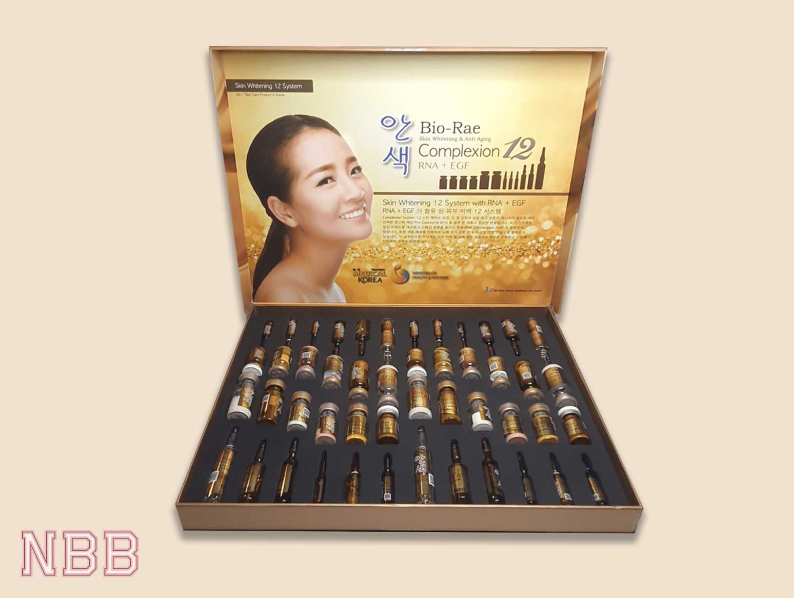 Bio-Rae Complexion 12 Skin Whitening & Anti-aging Injection – NBBGlutathionebyAbby