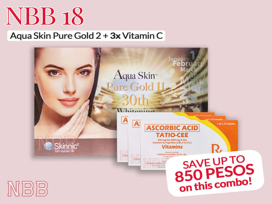 Aqua Skin Pure Gold 2 + 3x Vitamin C