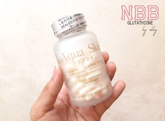 Aqua Skin Glutathione + Collagen Capsules made in Japan
